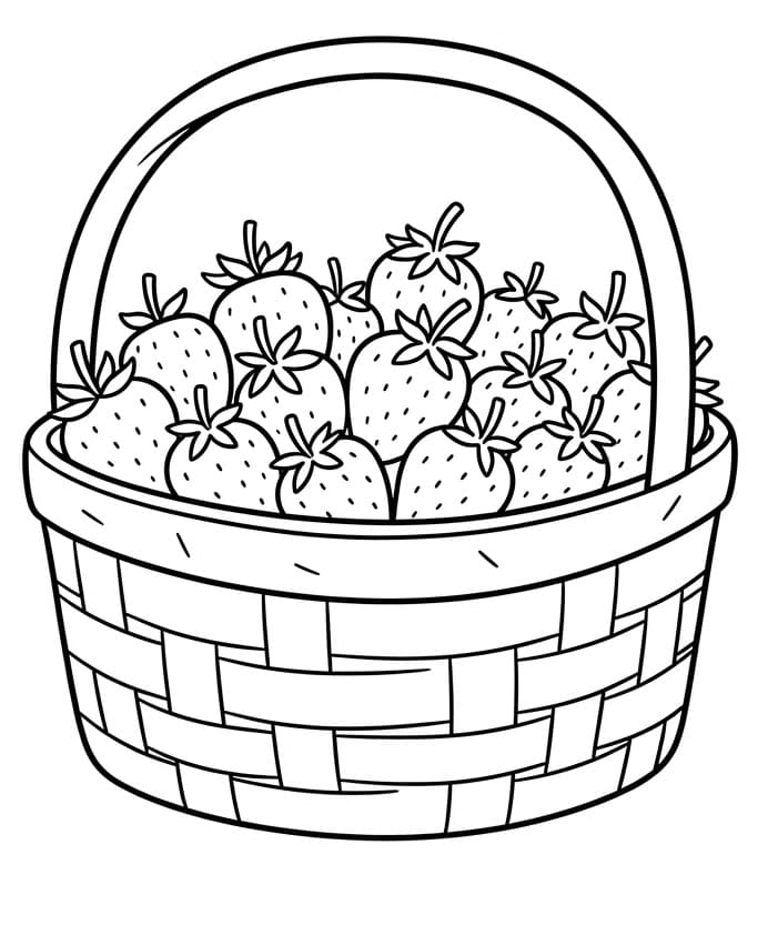 Aardbeienmand