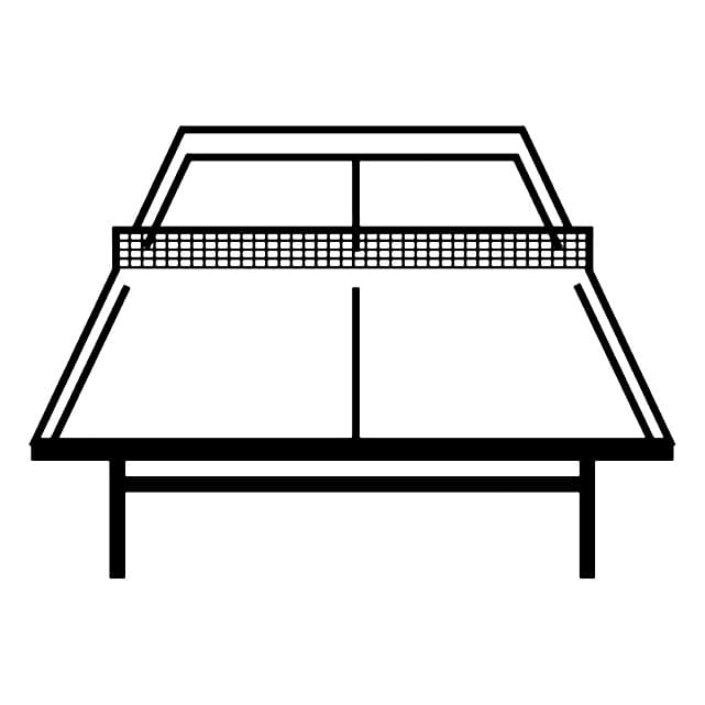 Afdrukbaar Gratis Tafeltennis