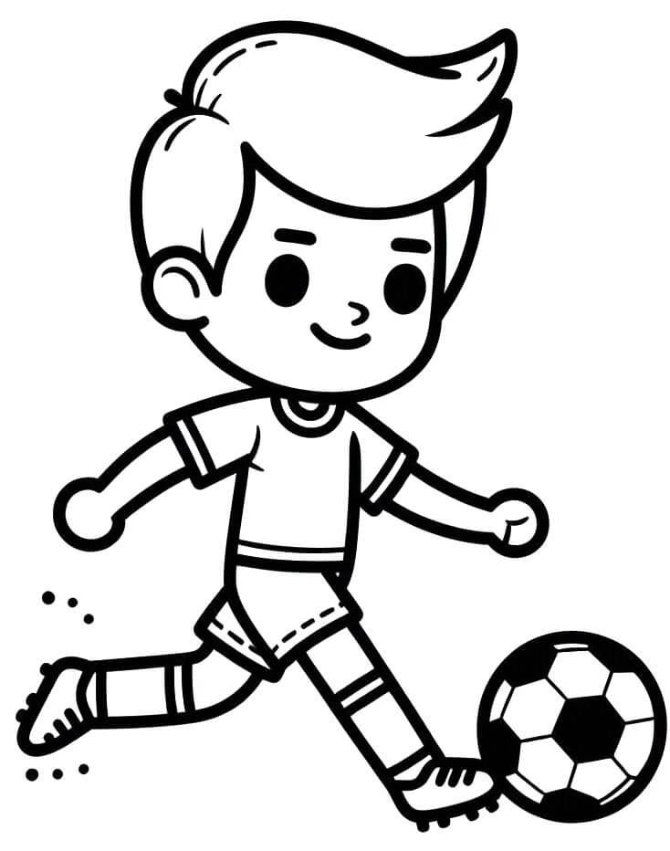 Afdrukbaar Gratis Voetbal