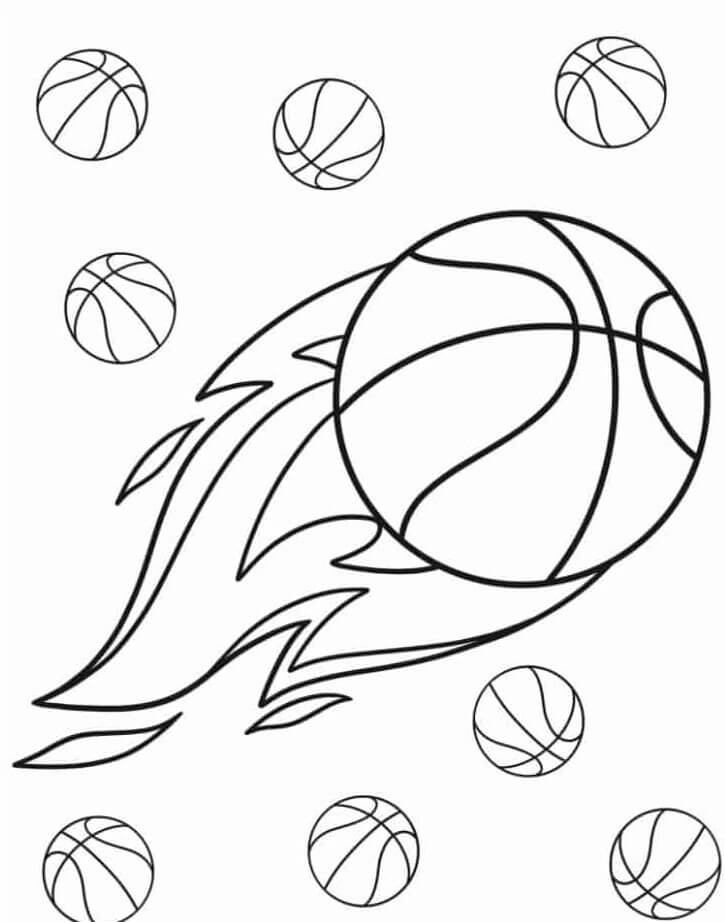 Afdrukbare Gratis Basketbal