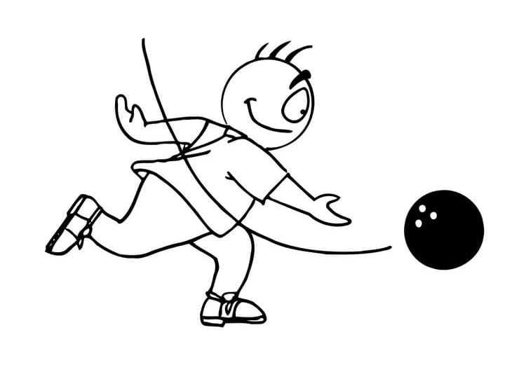Afdrukbare Gratis Bowling