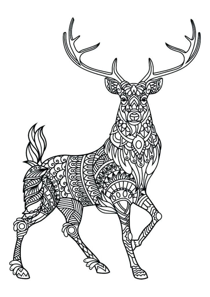 Afdrukbare Gratis Dieren Mandala