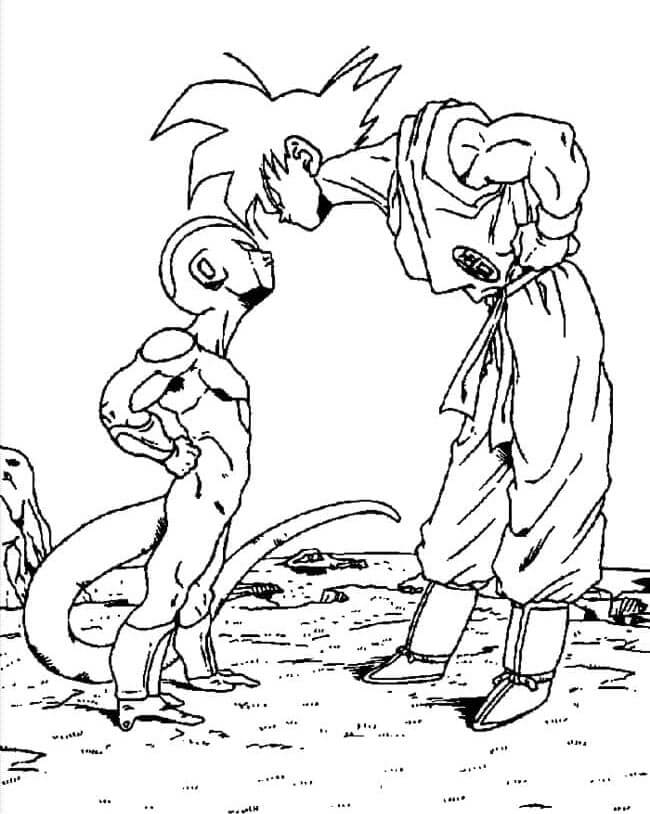 Afdrukbare Gratis Goku