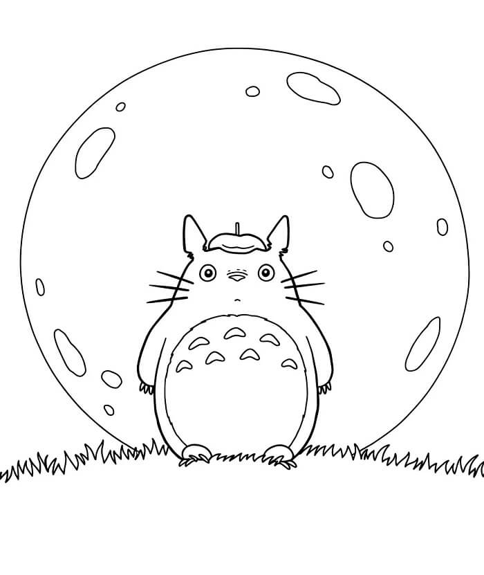 Afdrukbare Gratis Totoro