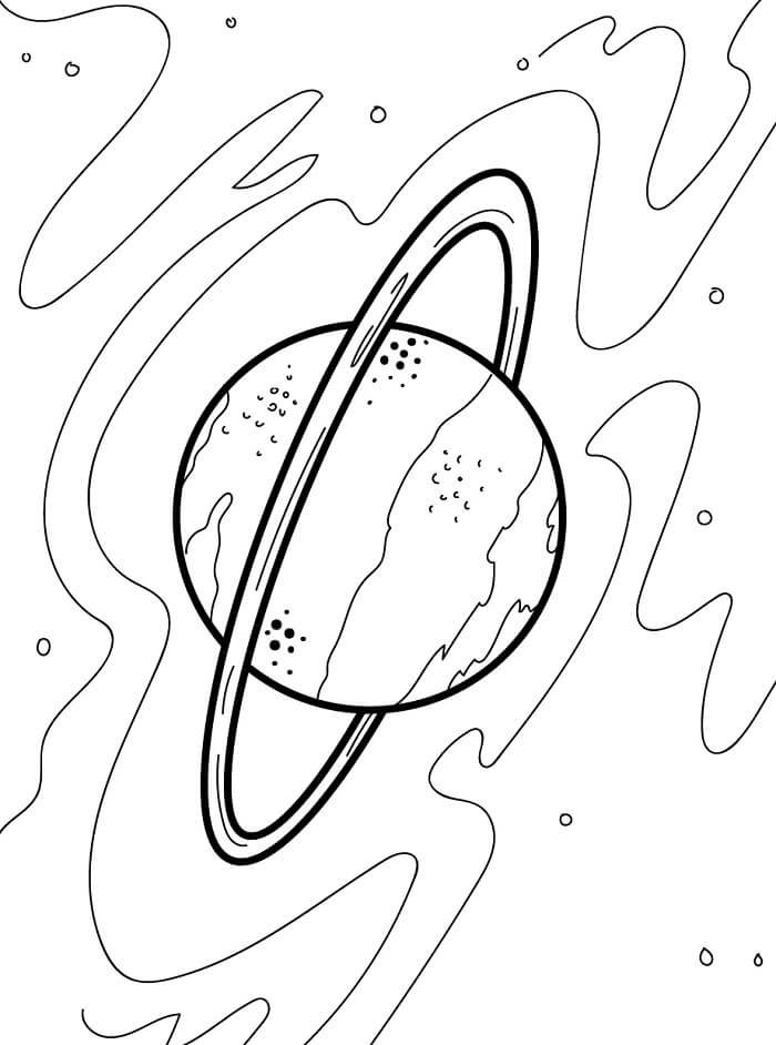 Afdrukbare Planeet Afbeelding