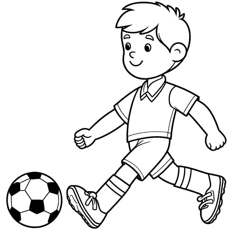 Afdrukbare Voetbal Afbeelding