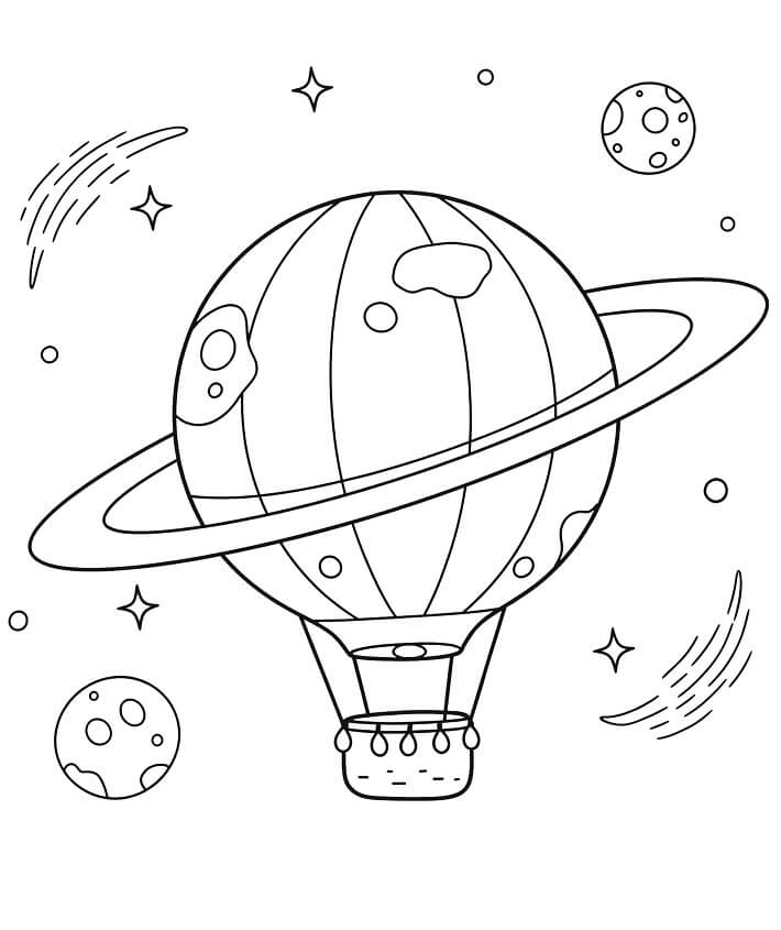 Afdrukbare gratis luchtballon
