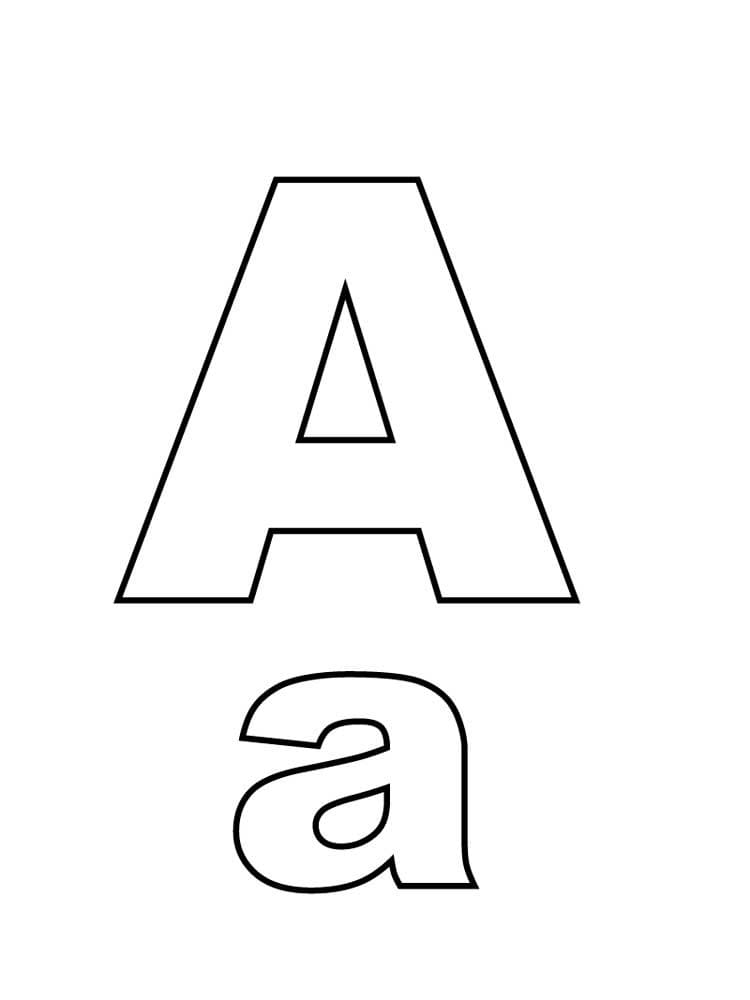 Alfabetletter A