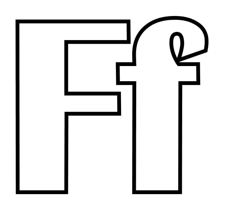 Alfabetletter F
