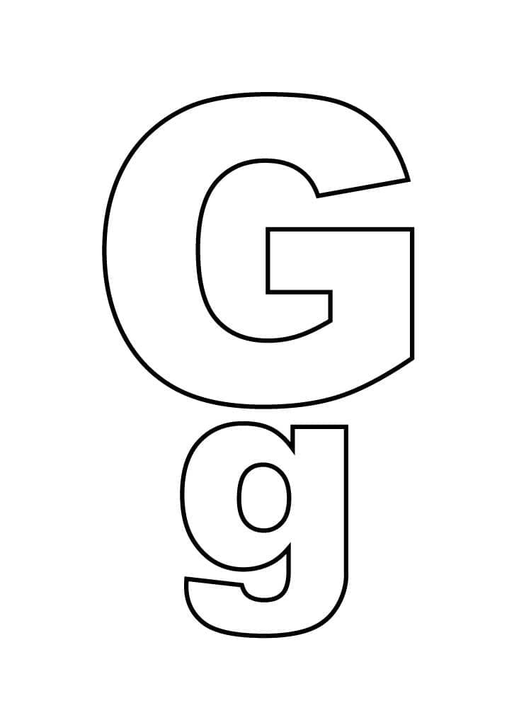 Alfabetletter G
