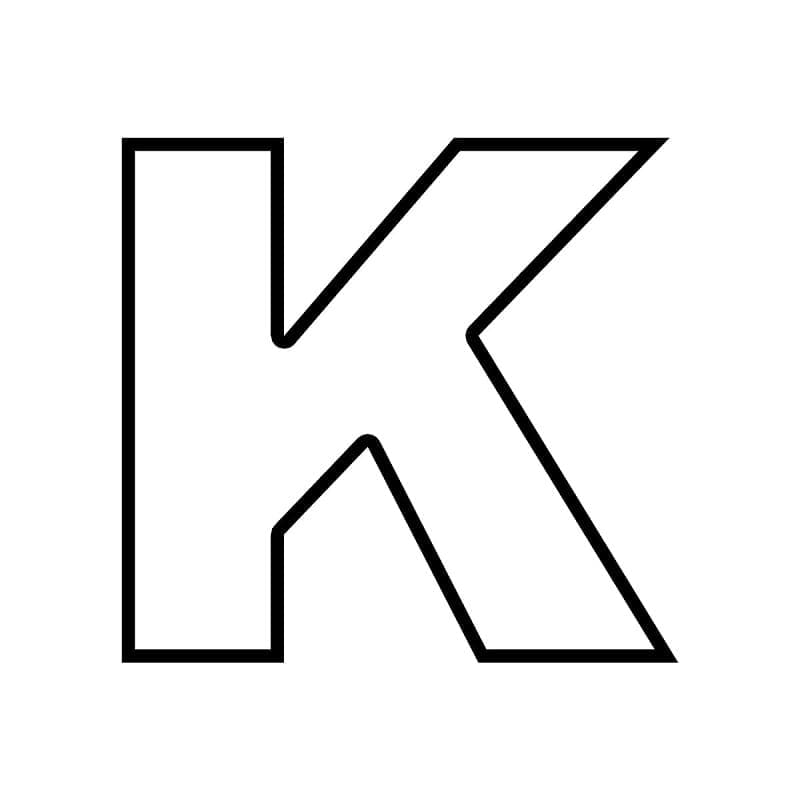 Alfabetletter K
