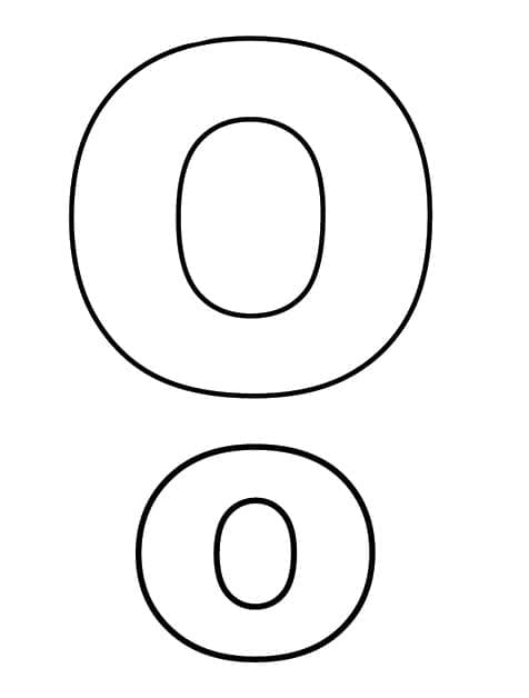 Alfabetletter O