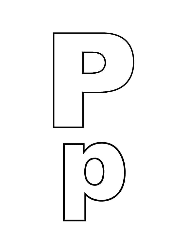 Alfabetletter P