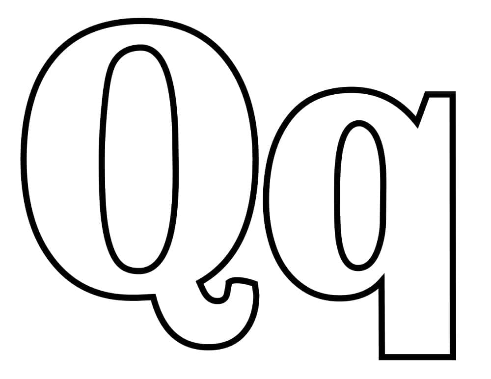 Alfabetletter Q