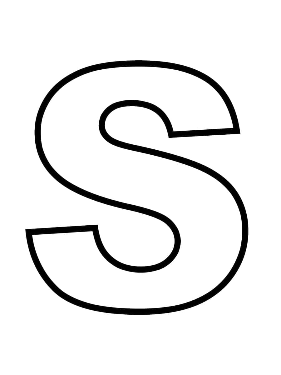 Alfabetletter S