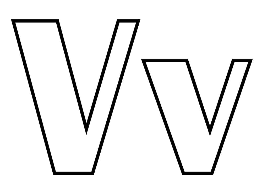 Alfabetletter V