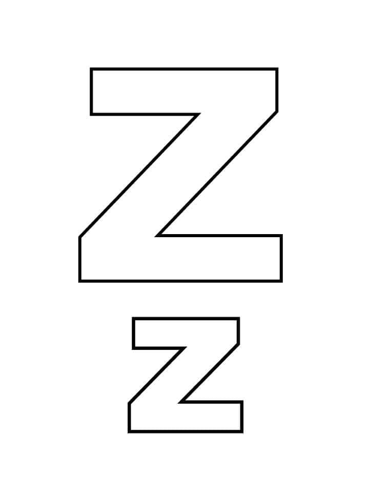 Alfabetletter Z