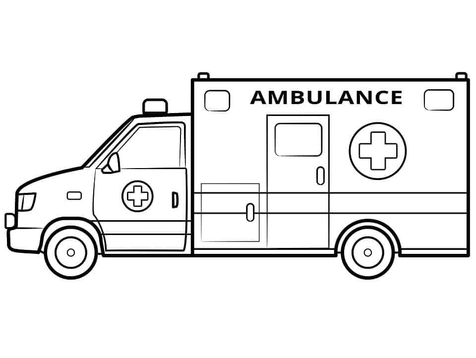 Ambulance voor kinderen van 4 jaar