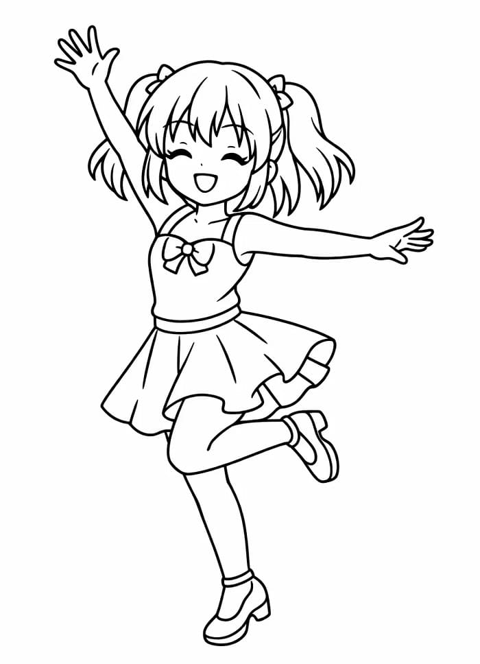 Anime Meisje Zonder Kosten