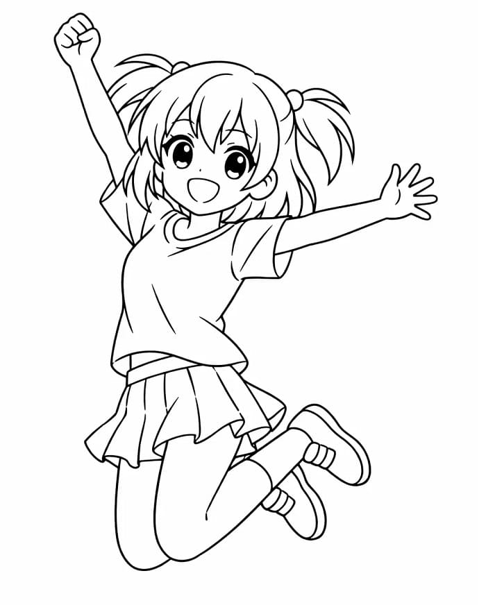 Anime Meisje voor Kinderen