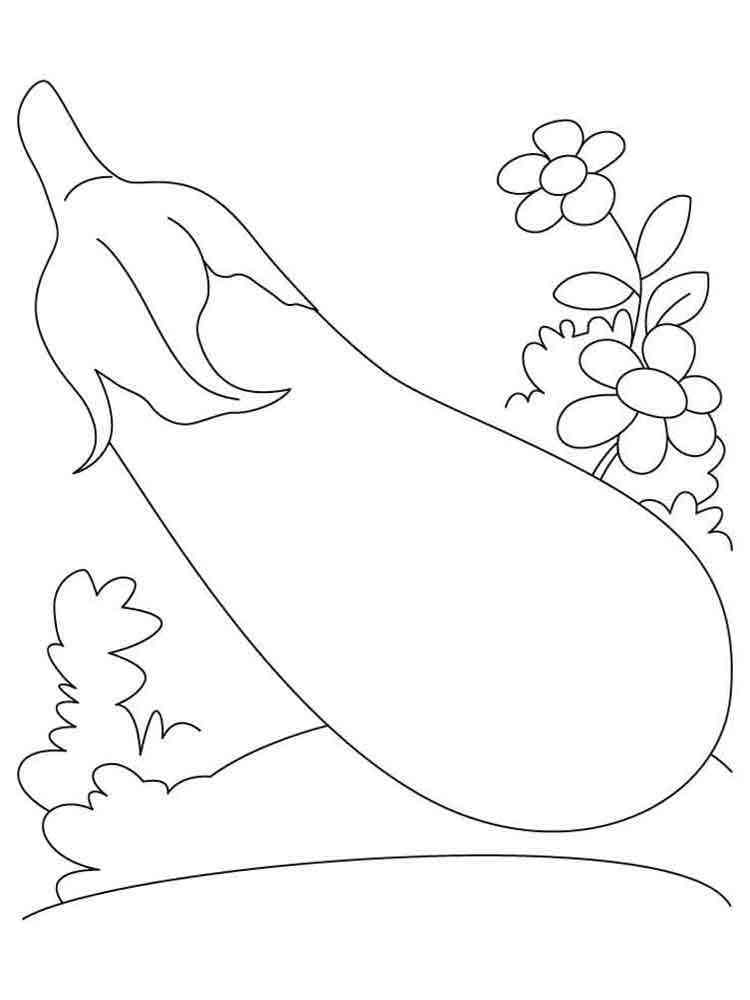 Aubergine voor kinderen van 3 jaar