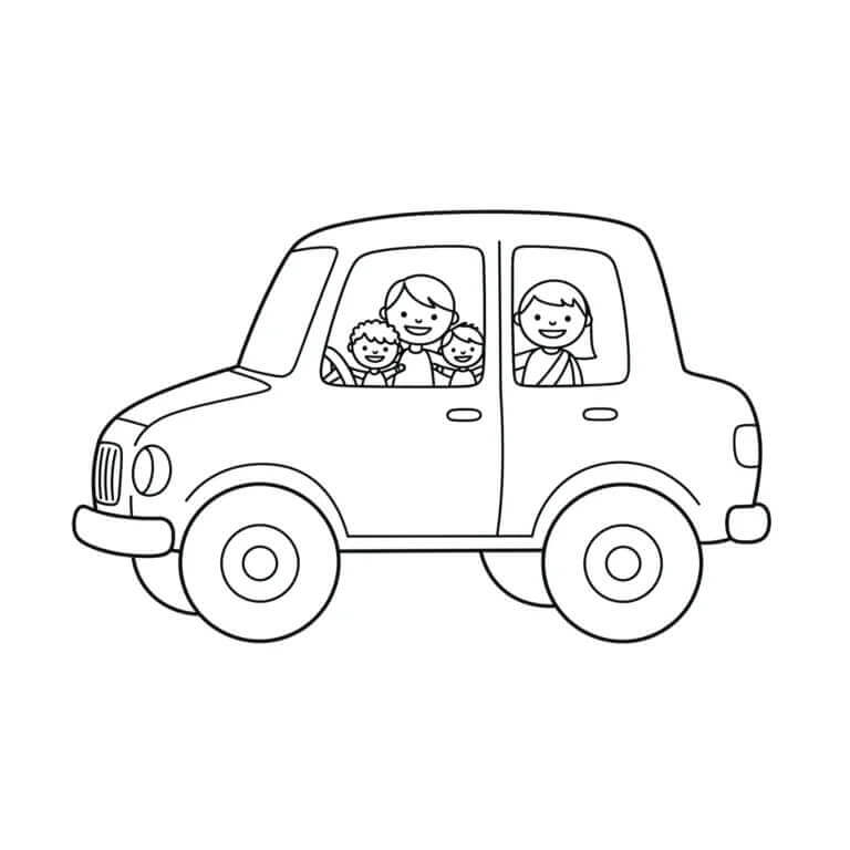 Auto gratis printbaar