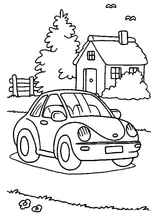 Auto voor kinderen van 4 jaar