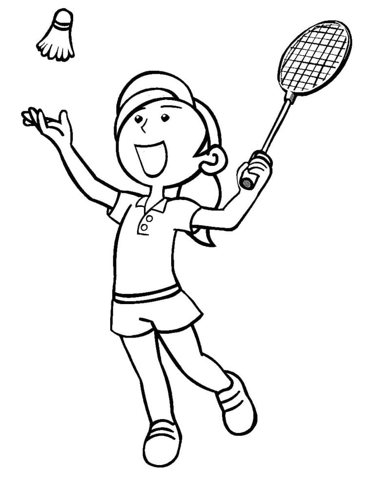 Badminton om af te Drukken
