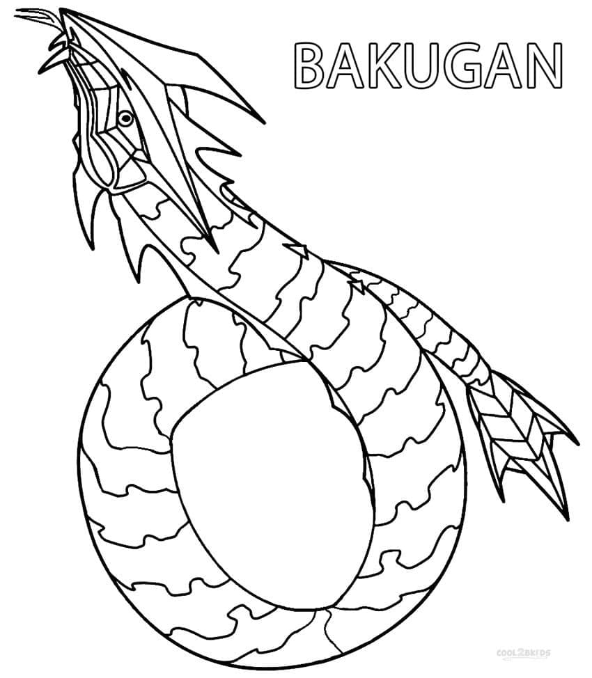 Bakugan om af te Drukken