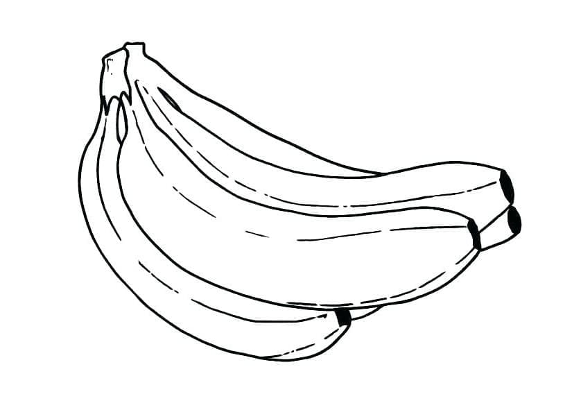Banaan gratis te printen