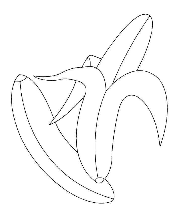 Banaan voor kinderen van 5 jaar