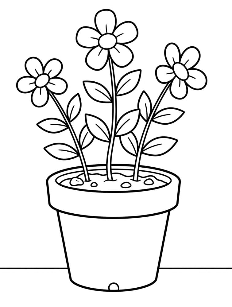 Basis Bloempot
