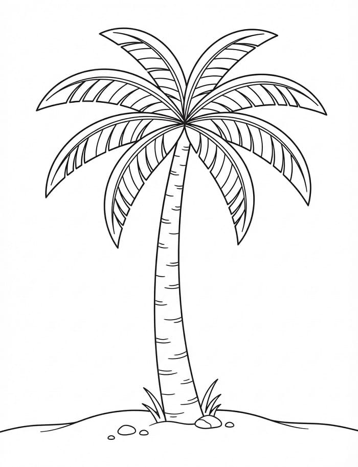 Basis Palmboom