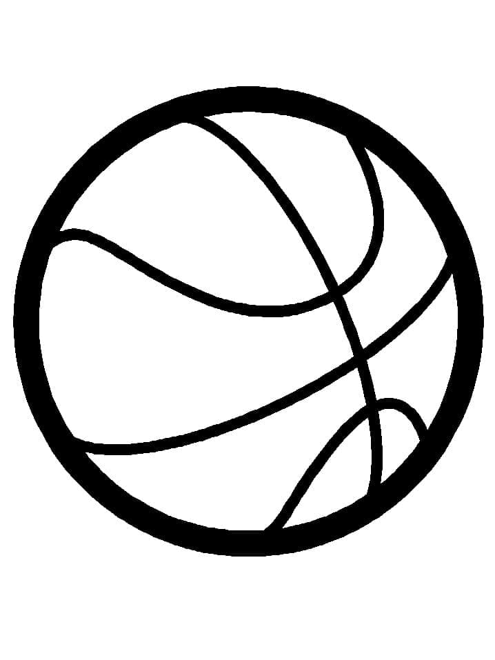 Basketbal Gratis Afdrukbaar