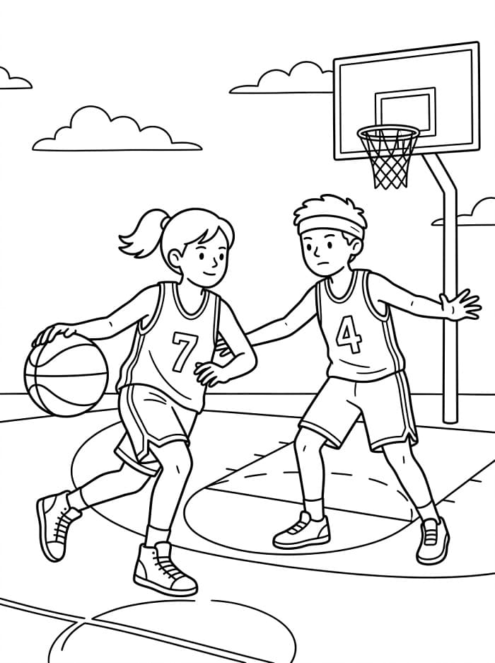 Basketbal Spelen