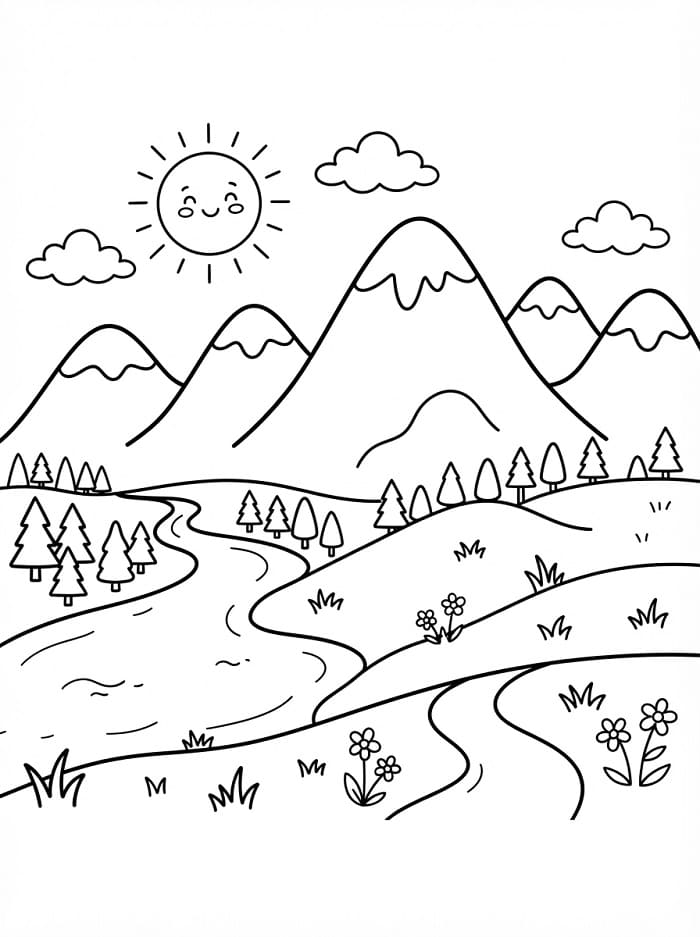 Berg printen