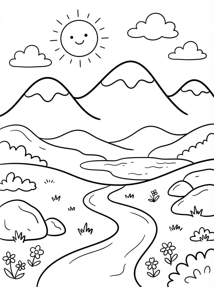 Berglandschap