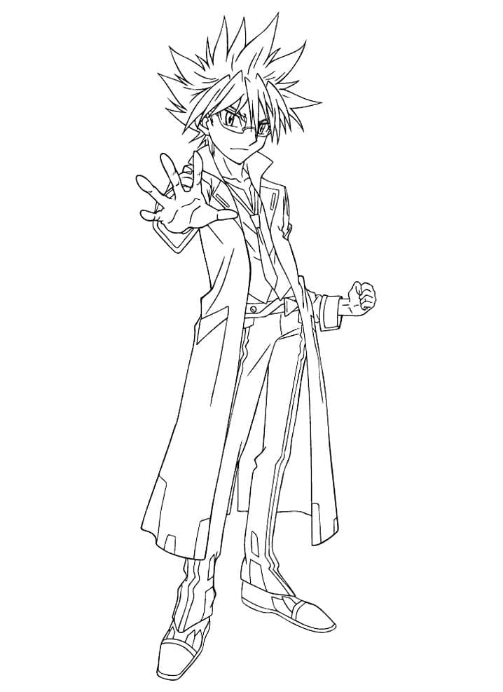 Beyblade om te Printen