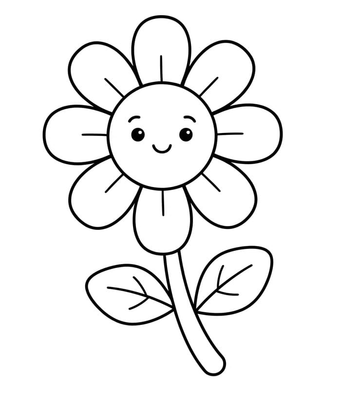 Blije bloem