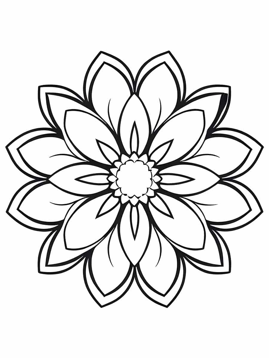 Bloem gratis te printen