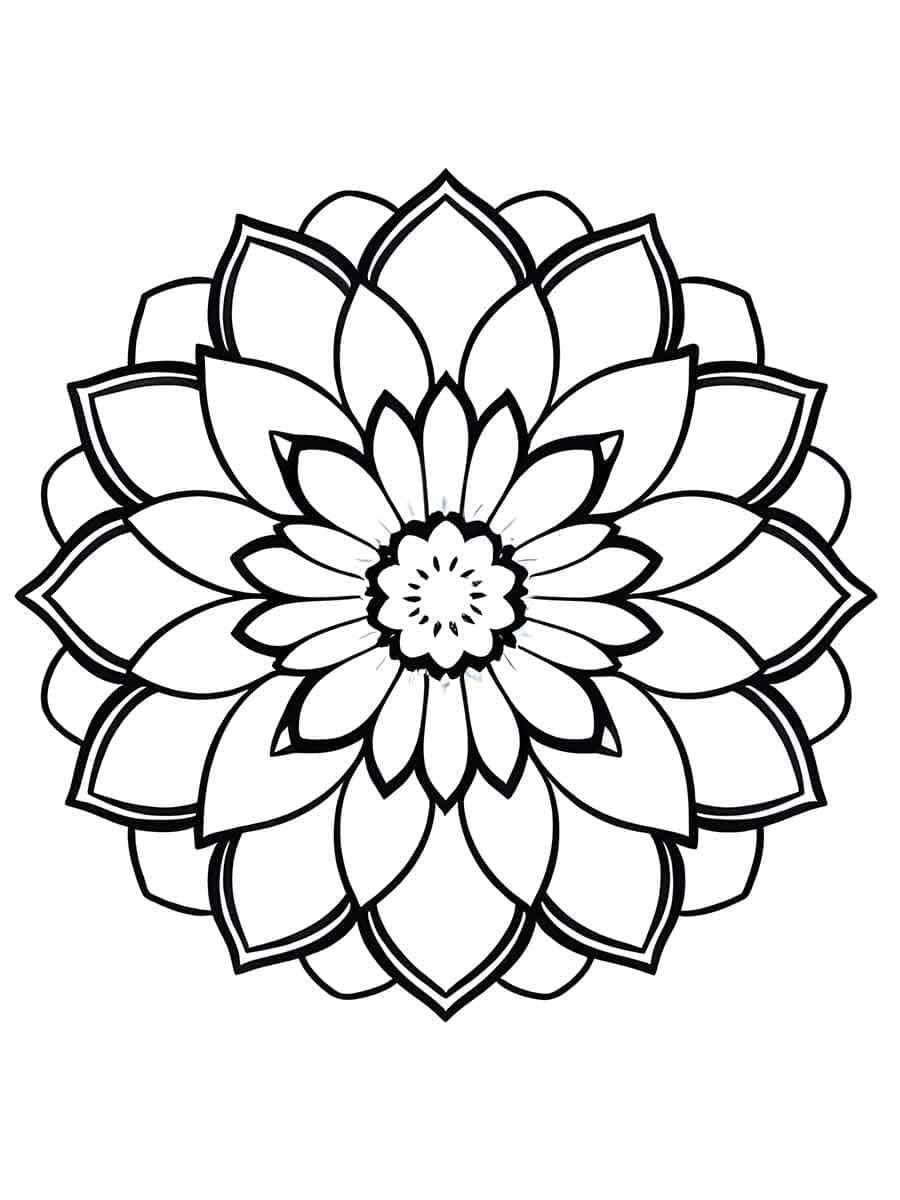 Bloem om te printen