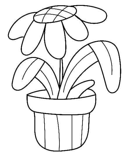 Bloempot afbeelding