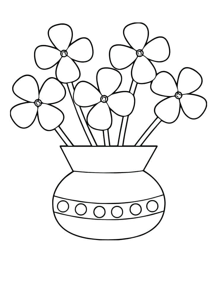 Bloempot voor kinderen van 1 jaar
