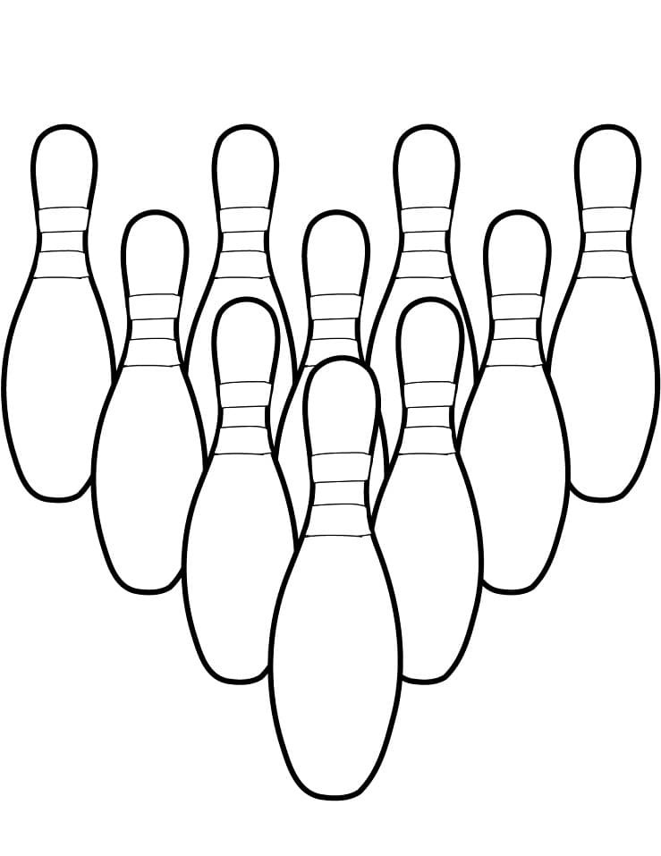 Bowling Gratis Afdrukbaar