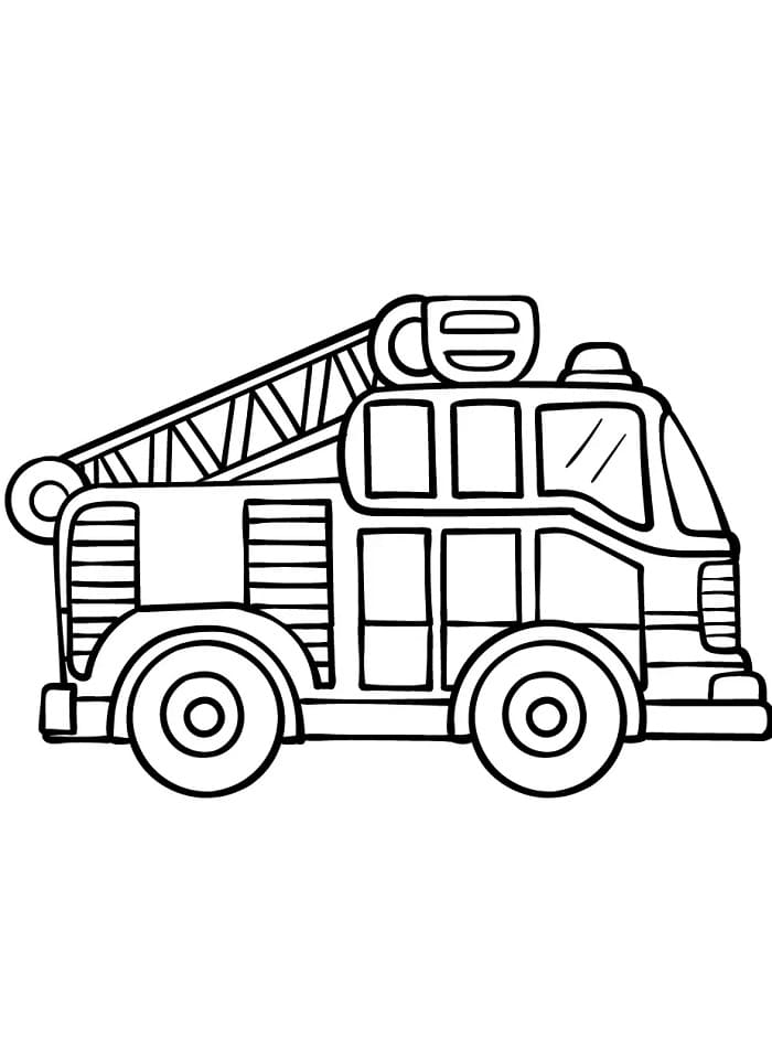 Brandweerwagen afbeelding