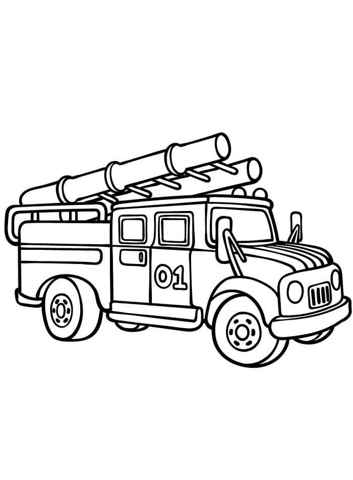 Brandweerwagen gratis afbeelding