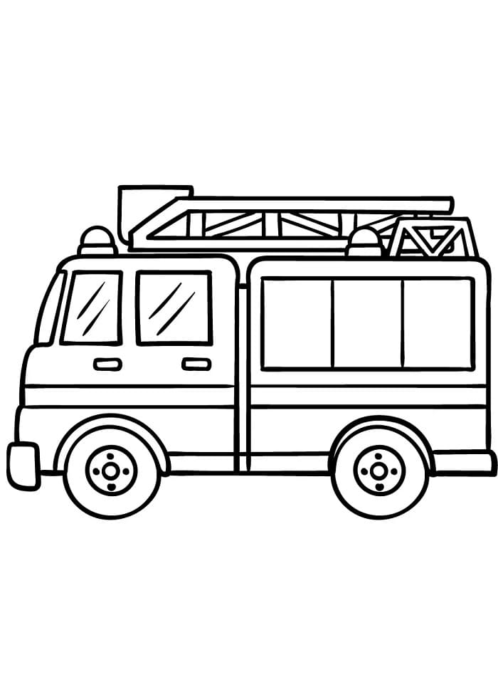Brandweerwagen gratis voor kinderen
