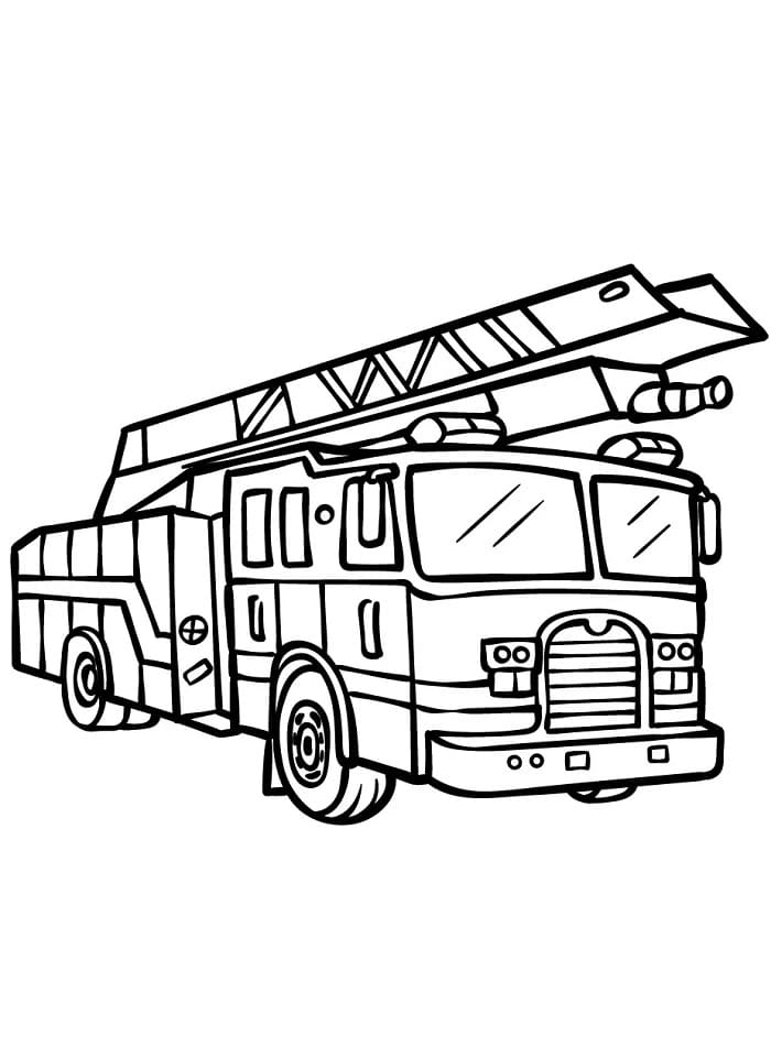 Brandweerwagen gratis
