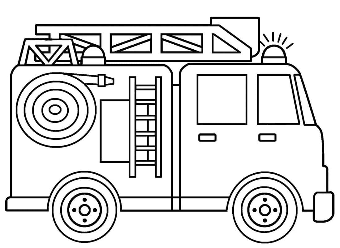 Brandweerwagen voor kinderen van 3 jaar