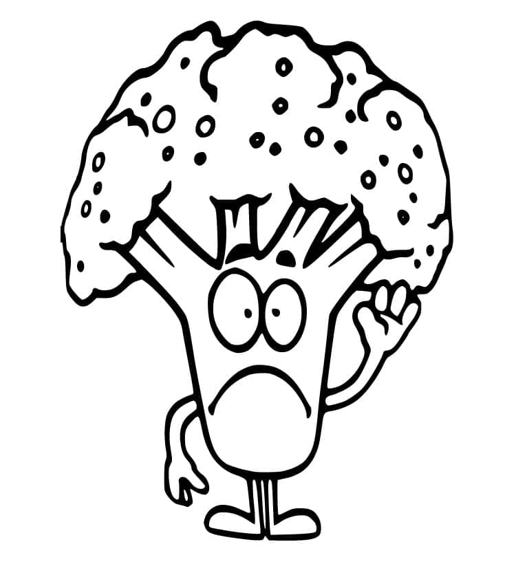 Broccoli gratis te printen